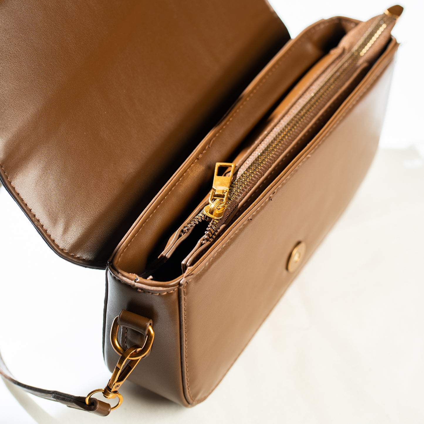 Hand Bag| Mocha Classic